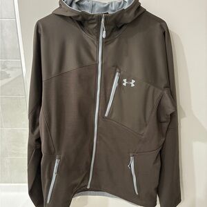 Under Armour Men's Dark Brown Performance Jacket